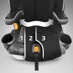 Chicco MyFit Zip Harness + Booster Car Seat - Granite, Grey by Chicco