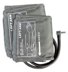 Blue Jay Perfect Measure Deluxe Large Digit Arm Blood Pressure Kit - Blood Pressure Measuring Kit, Adult BP Meter, 2 Arm Cuffs, AC Adapter Charger, Professional Diagnostic Device. Health Monitors by Complete Medical