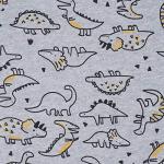 Gerber Baby Boys' 4-Piece Pajama Set, Dino Grey, 24 Months from Gerber