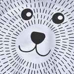 Toddler Baby Boys Cartoon Little Bear Long Sleeve Hoodie Tops Black Pants Outfit Clothes Set (18-24 Months) from 