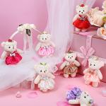 30 Pcs Mini Plush Bear Stuffed, 4.3 Inch Valentine's Day Stuffed Animals Plush Bears Toys Cute Mini Bear for Valentine Birthday Cake Wedding Decorations Party Favors Supplies from Civaner