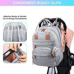 LOVEVOOK Diaper Bag Backpack, Large Travel Baby Bags for Girls & Boys with Portable Changing Pad Insulated Pockets, Multifunction Waterproof Baby Changing Bags for Baby Shower Gifts by 