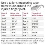 3-Point Products Oval-8 Finger Splint Size 7 (Pack of 1) by 3 Point Products