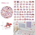 Ohjijinn Cute School Supplies Set, Kawaii Office Supplies, Includes Pencil Case, Ballpoint Pens, Ruler, Sticky Note, Stickers, Enamel Pins, Lanyard with ID Card Holder for Girls Giftsâ¦ from Ohjijinn