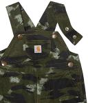 Carhartt Baby Boys Short-sleeve Bodyshirt & Canvas Shortall Infant-and-toddler-clothing-sets, Blind Fatigue Camo, 12M US from Carhartt