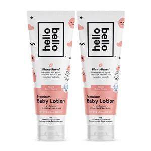 Hello Bello Sweet Cream Baby Lotion - Dermatologist-Tested & Hypoallergenic for Sensitive Skin - Thoughtful Ingredients - Nourishing & Non-Greasy - Sweet Cream, 8.5 Fl Oz (Pack of 2) from 