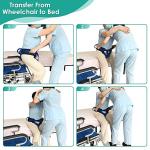 Gait Belt with Handles Transfer Belts for Seniors Gate Belt Medical Lifting Elderly Safety Transfer Sling - Pediatric, Physical Therapy, Walking and Standing Aids by NEPPT