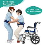 Gait Belt with Handles Transfer Belts for Seniors Gate Belt Medical Lifting Elderly Safety Transfer Sling - Pediatric, Physical Therapy, Walking and Standing Aids by NEPPT