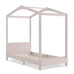 Delta Children Poppy House Wood Twin Bed, Platform Bed - No Box Spring Needed, Blush Pink by AmazonUs/DEN7B