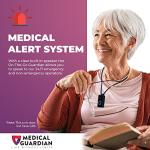 On-The-Go Guardian Life Saving Senior Medical Alert System by Medical Guardianâ¢ - WiFi Tracking, Emergency Call Button, 24/7 Alert Button for Seniors, Nationwide 4G LTE Cellular (1 Month Free) from Freeus