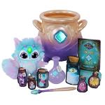 Magic Mixies Magical Misting Cauldron with Interactive 8 inch Blue Plush Toy and 50+ Sounds and Reactions, Multicolor by Moose Toys