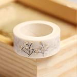Cute Sticker 2Pcs Wishing Tree DIY Paper Adhesive Sticker Decorative Washi Tape Stationery - Golden from MoO1deer