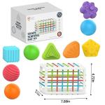 Baby Shape Sorting Toy,Montessori Toys for 1 2 3 Year Old Babies,Shape Sorter for Early Educational Babies and Toddlers(12PCS) from RtLvio