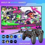 Wireless Retro Game Console, Equipped with 64G TF Card Plug and Play, Nostalgia Game Stick 4K 20000+ Games Built-in, 9 Classic Emulators, with Dual 2.4G Wireless Controllers, Black by RetroStick