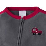 Gerber Baby Boys 2-Pack Blanket Sleeper, Gray/Red Fire Truck, 18 Months from GERLO