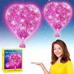 3D String Art Crafts for Kids DIY LED Heart Lantern Arts and Crafts for Kids Ages 8-12 Gifts for Girls and Boys 8, 9, 10, 11, 12 Year Old from luvinkiddoll