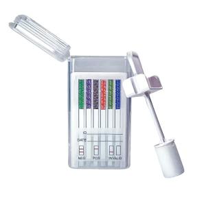 Oral Cube 5 Panel Saliva Multi Drug Test Kit by WHPM