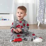Gerber Baby Boys 2-Pack Blanket Sleeper, Gray/Red Fire Truck, 18 Months from GERLO