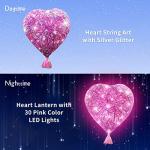 3D String Art Crafts for Kids DIY LED Heart Lantern Arts and Crafts for Kids Ages 8-12 Gifts for Girls and Boys 8, 9, 10, 11, 12 Year Old from luvinkiddoll