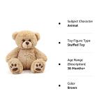 17'' Teddy Bear Stuffed Animal, Large Brown Bear Plush Toy, Gift for Kids Girls Boys Babies by LotFancy