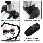 Hausse Portable Exercise Pedal Bike for Legs and Arms, Mini Exercise Peddler with LCD Display, White from Hausse