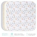 The Peanutshell Newborn Clothes & Accessories Set for Baby Boys or Girls | 23 Piece Layette Gift Set | Fits Newborn to 3 Months | Woodland Animals by Farallon Brands