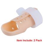 Thinvik [2 Piece Plastic Mallet Dip Finger Support Brace Splint Joint Protection Injury by Thinvik