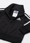 adidas baby boys Li'l Tricot Jacket & Clothing Pants Set, Black, 6 Months US by adidas