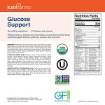 KATE FARMS Organic Vegan Plant Based 1.2 Glucose Support Shake, Vanilla, 16g of Protein, 27 Vitamins and Minerals, Diabetic Nutrition Meal Replacement Drink, Gluten Free and Non-GMO 8.45 Fl oz (Pack of 12) from Kate Farms, Inc.