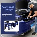 OasisSpace Bariatric Knee Walker -Heavy Duty Knee Scooter with 12 inch Pneumatic for 500LB by OassiSpace