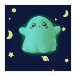 VARWANEO Luminous Cartoon Plush Doll, Foxy and Boxy Plush, a Christmas Plush Toy Gift That Glows in The Dark (Ghosty) from VARWANEO