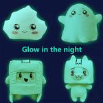 VARWANEO Luminous Cartoon Plush Doll, Foxy and Boxy Plush, a Christmas Plush Toy Gift That Glows in The Dark (Ghosty) from VARWANEO