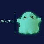 VARWANEO Luminous Cartoon Plush Doll, Foxy and Boxy Plush, a Christmas Plush Toy Gift That Glows in The Dark (Ghosty) from VARWANEO