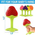 Teething Toys (5 Pack) - Tinabless Infant Teething Keys Set, BPA-Free, Natural Organic Freezer Safe for Infants and Toddlers, Silicone Baby Teethers by Tinabless