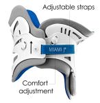 Ossur Miami J Cervical Neck Collar - Relieves Pain & Pressure on Spine | C-Spine Vertebrae Immobilizer | Semi-Rigid Pads for Patient Comfort | MJ-400 Regular by Ossur