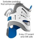 Ossur Miami J Cervical Neck Collar - Relieves Pain & Pressure on Spine | C-Spine Vertebrae Immobilizer | Semi-Rigid Pads for Patient Comfort | MJ-400 Regular by Ossur