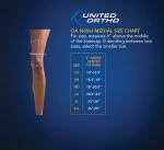 United Ortho 301262-05 Medial Osteoarthritis Knee Brace, Left Leg, Medium by United Ortho