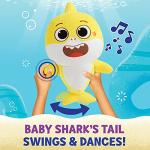 Baby Shark's Big Show! Sing & Swing Musical Plush Toys â 2-Pack Includes Baby Shark and William Stuffed Animals from WowWee