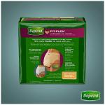 Depend FIT-FLEX Incontinence Underwear for Women, Disposable, Maximum Absorbency, Large, Blush, 52 Count (2 Packs of 26) (Packaging May Vary) by Kimberly-Clark Global Sales, LLC.