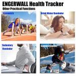 ENGERWALL Fitness Tracker with Step Counter /Calories /Stopwatch,Activity Tracker with Heart Rate Monitor,IP68,Health Tracker with Sleep Tracker/Blood Oxygen,Smartwatch,Pedometer Watch for Women Girl by ENGERWALL