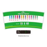 5 Pack Easy@Home Drug Test Cup for 5 Popular Drug Tests Marijuana (THC),Amphetamine (AMP),Cocaine (COC), Methamphetamine (MET), Opiate (OPI 2000) - #ECDOA-254 by Easy@Home