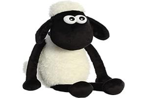 Aurora - Shaun The Sheep - 17" Shaun The Sheep Medium Plush, White by Aurora World Inc.