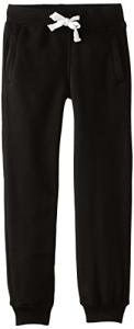 Southpole Boys' Big Active Basic Jogger Fleece Pants, Black, Large / 14-16 from Southpole Children's Apparel