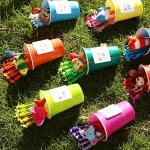 160 Pack 16 Style Mini Dinosaur Bubble Wand Bulk for Kid Party Favors, Toy for Carnival Prizes, Gift Bag Pinata Filler for Girl Boy Toddler Child, Dino Themed Birthday Valentines Day Neon Activities from Uzoxlsn