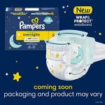 Pampers Diapers Size 3, 66 Count - Swaddlers Overnights Disposable Baby Diapers, Super Pack (Packaging May Vary) by Procter & Gamble
