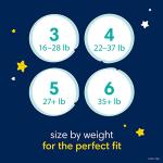 Pampers Diapers Size 3, 66 Count - Swaddlers Overnights Disposable Baby Diapers, Super Pack (Packaging May Vary) by Procter & Gamble