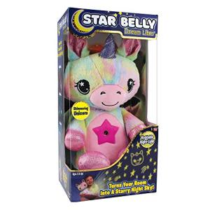 Ontel Star Belly Dream Lites, Stuffed Animal Night Light, Shimmering Rainbow Unicorn from Ontel