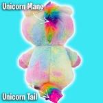 Ontel Star Belly Dream Lites, Stuffed Animal Night Light, Shimmering Rainbow Unicorn from Ontel