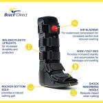 Brace Direct Air CAM Walker Fracture Boot Tall- Full Medical Recovery, Protection and Healing Walking Boot - Toe, Foot or Ankle Injuries, Fractures and Sprains DOCTOR RECOMMENDED BOOT by Brace Direct