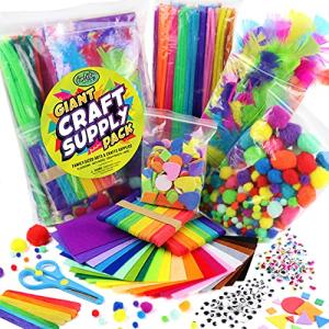 Carl & Kay Kid's Craft Supplies, Bulk Arts & Crafts Supplies for Kids Craft Kits for Kids, Toddler Craft Supplies Ages, Arts & Crafts Kit, Kindergarten Preschool School Craft Set, Crafting Materials from Carl & Kay Supply Co.